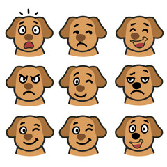 Dog emotions icons set cartoon vector
vector set collection cartoon animals illustrations on white background
cartoon collection dog
collection of 9 cartoon animals