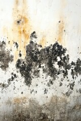 Fototapeta premium Grungy Background Depicting a Distressed and Damaged Wall with Stains and Patches for Artistic and Dramatic Effects