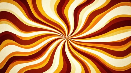 Retro Swirl Background Design.