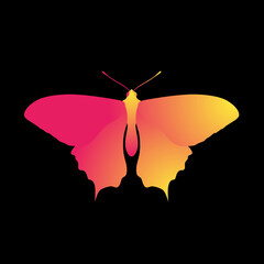 silhouette of a girl