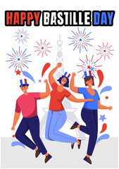 Bastille Day, a major event in the French Revolution