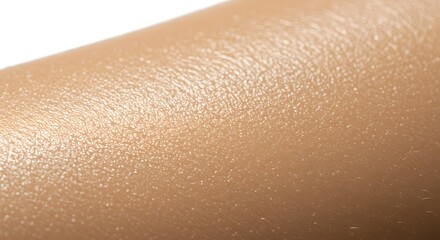 Fototapeta premium Detailed close-up shows the intricate texture and natural beauty of human skin with highlights.