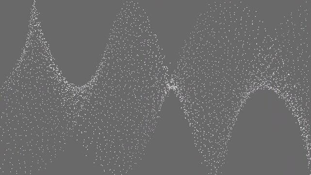 Dim gray gradient creates a subtle backdrop for scattered white dots.