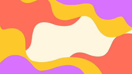 Aesthetic background with bright colorful liquid