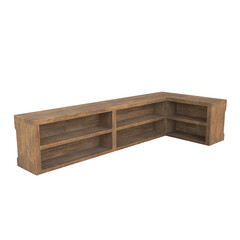 Medieval Bar, 3d illustration isolated on white background