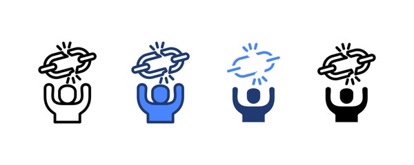 Conversion Icon  set multiple style collection