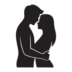 Photographer male and female Vector Black silhouettes. Good use for symbol, logo, web icon, mascot, or any design you want. Easy to use. with white background