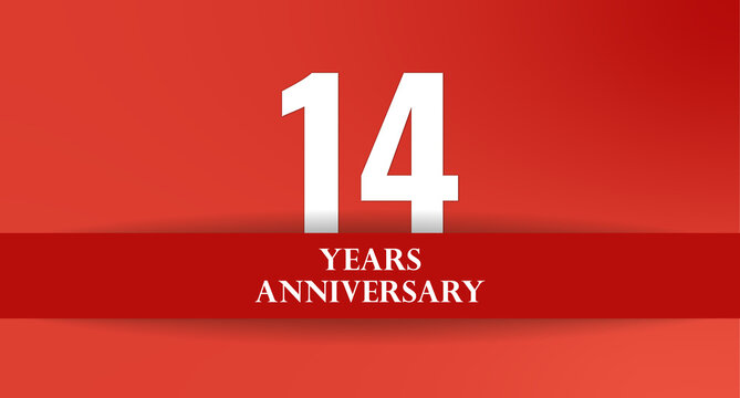 Celebrating a Milestone: Fourteen Years of Achievement and Success. A symbol of longevity, resilience, and sustained growth.