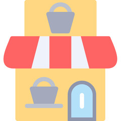 Bakery Shop Flat Icon