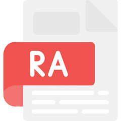 RA Flat Icon