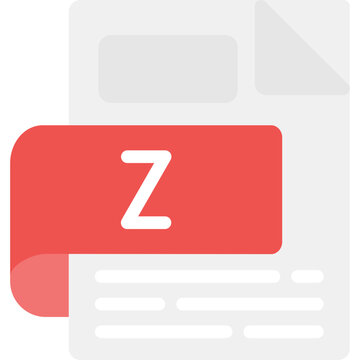 Z Flat Icon