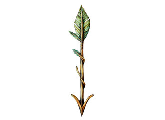 Fototapeta premium Hand painted arrow