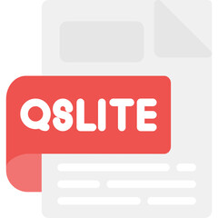 SQLITE Flat Icon
