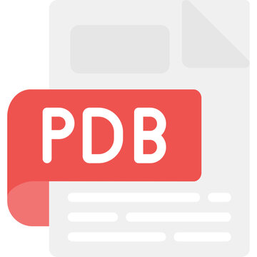 PDB Flat Icon