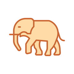 Elephant Vector Icon