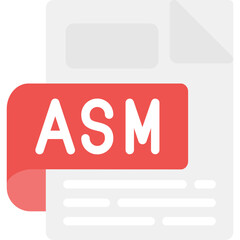 ASM Flat Icon