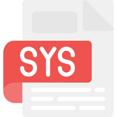 SYS Flat Icon