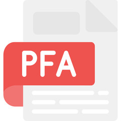 PFA Flat Icon