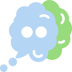 Thought Bubble Flat Icon