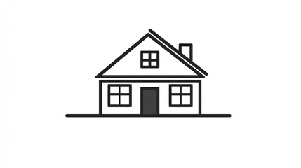 Simple house graphic
