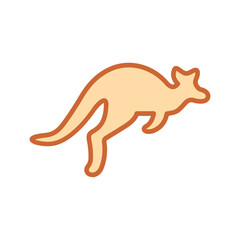 Kangaroo Vector Icon