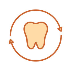 Dental Restoration Vector Icon