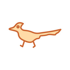 Roadrunner Vector Icon