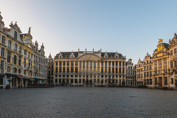 House of the Dukes of Brabant on Grand Place, or Grote Markt, in Brussels, Belgium