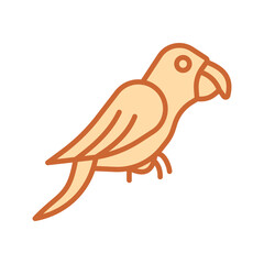 Parrot Vector Icon