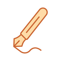 Fountain Pen Vector Icon