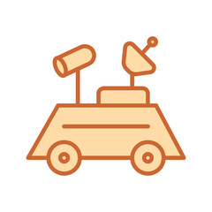 Lunar Rover Vector Icon