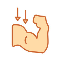Muscle Recovery Vector Icon