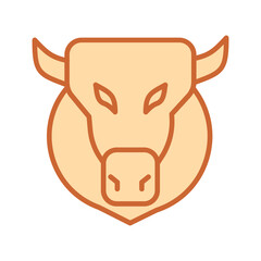 Bison Vector Icon