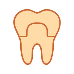 Dental Crown Vector Icon