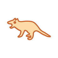 Tasmanian Devil Vector Icon