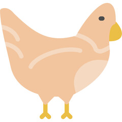 Chicken Flat Icon