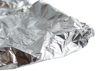 crumpled paper bag isolated on transparent background