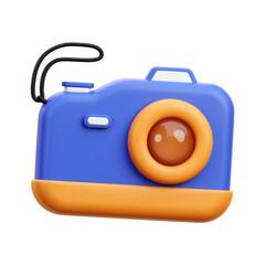 Camera 3d Icon Illustration