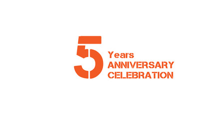 Celebrating a milestone! Commemorating 5 years of success with vibrant graphics and a festive atmosphere for the anniversary event.