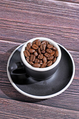 coffee beans roast aroma background food cafe espresso caffeine beverage product organic arabica cup