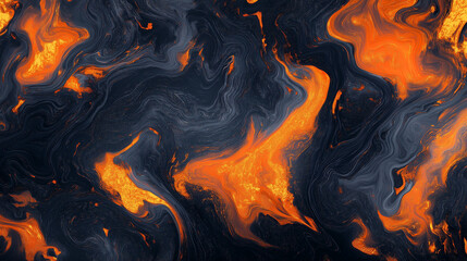 Lava and magma floor burning and obsidian