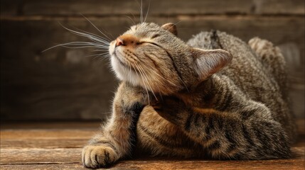 Itchy Tabby: Feline Scratching Relief