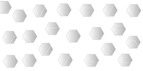 Luxury hexagonal abstract black metal background with golden light lines. Dark 3d geometric texture illustration. Black Hexagonal Pattern Metallic background with black and gold 3d	