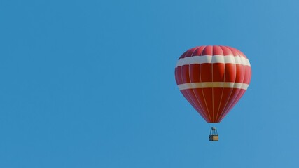 Fototapeta premium hot air balloon in the sky