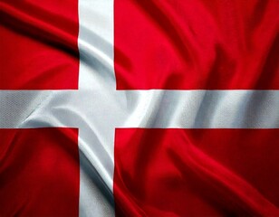 Obraz premium National Flag of Denmark 