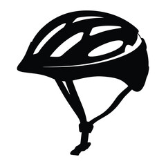 bicycle helmet silhouette.