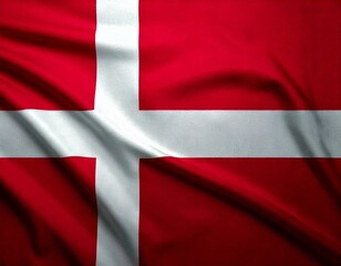 Obraz premium National Flag of Denmark 