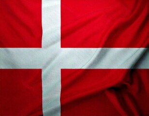 Obraz premium National Flag of Denmark 