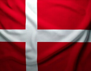 Fototapeta premium National Flag of Denmark 