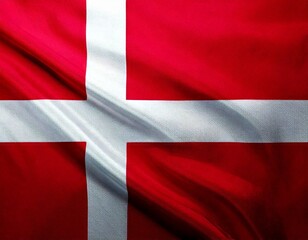 Fototapeta premium National Flag of Denmark 